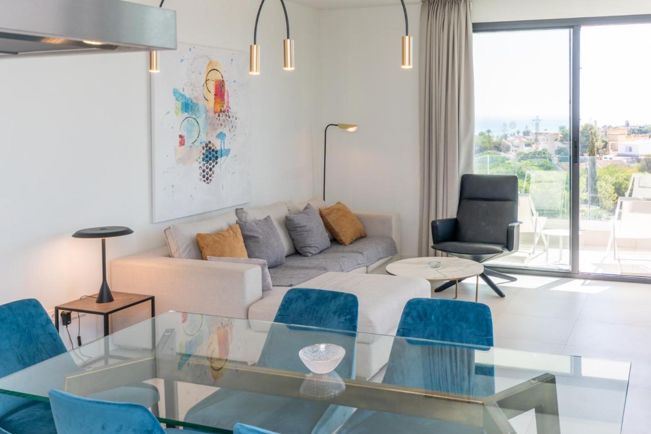 Апартаменты 2Br Luxury - Santa Barbara Heights, Good Wifi & Ac Ла-Кала-де-Михас Экстерьер фото